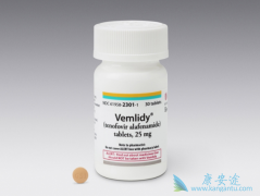 Gilead的乙肝新药Vemlidy仿制药版已经上市