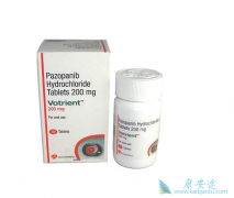 帕唑帕尼药品用于治疗软组织肉瘤的靶向药物